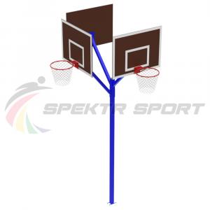 Купить Стойка баскетбольная уличная комбинированная (3 щита) в Протвине 