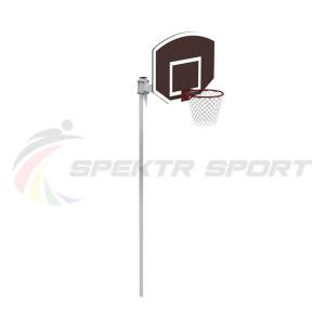 Купить Стойка стритбольная со щитом стационарная SP D 411 в Протвине 