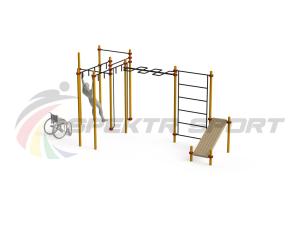 Купить Спортивный комплекс для инвалидов-колясочников WRK-D17_76mm в Протвине 