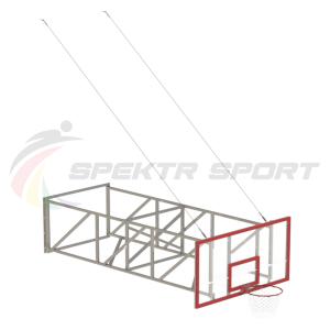 Купить Ферма 2,8 м. для баскетбольного щита 1800х1050 из оргстекла в Протвине 