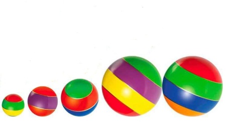 Купить Мячи резиновые (комплект из 5 мячей различного диаметра) в Протвине 